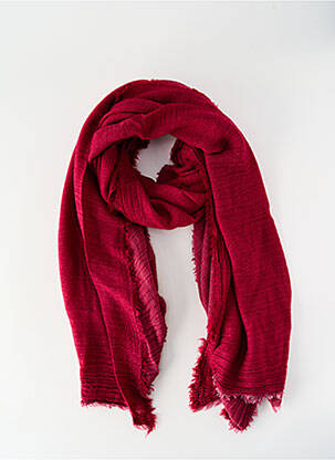 Echarpe rouge MANGO femme