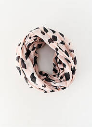 Col / tour de cou blanc PIECES femme
