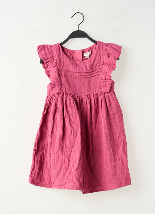Robe courte rose S.OLIVER fille