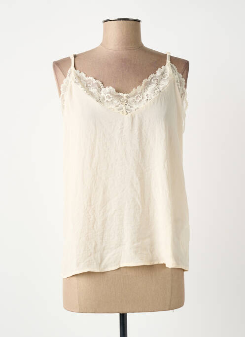 Débardeur beige VERO MODA femme