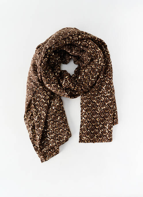 Foulard marron DODI femme