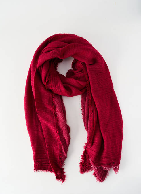 Echarpe rouge MANGO femme