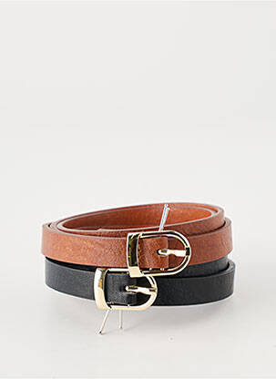 Ceinture marron MANGO femme