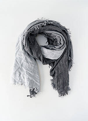 Echarpe gris DODI femme