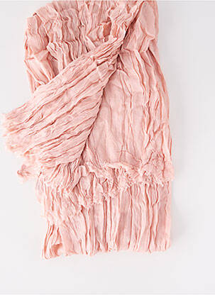 Foulard rose MORE & MORE femme