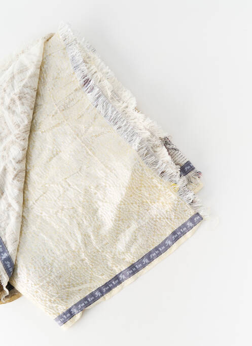 Echarpe ecru FOU DE LOU femme