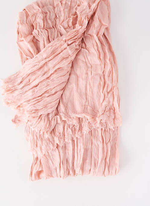 Foulard rose MORE & MORE femme