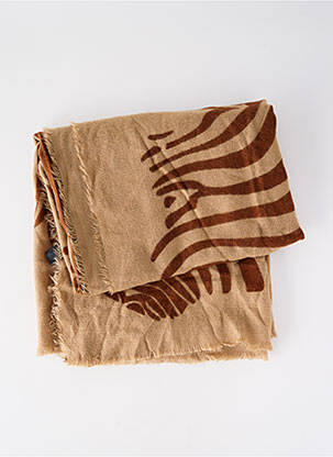 Echarpe marron PIECES femme