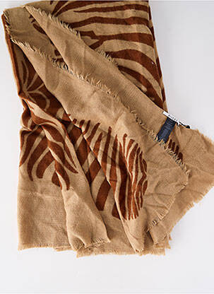 Echarpe marron PIECES femme