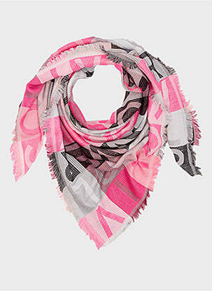 Foulard rose S.OLIVER femme