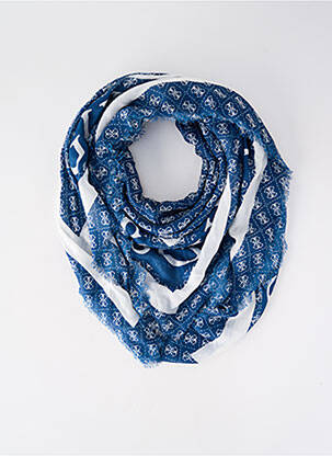 Foulard bleu GUESS femme