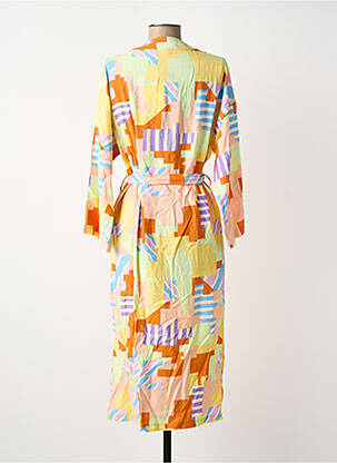 Robe longue jaune NUMPH femme