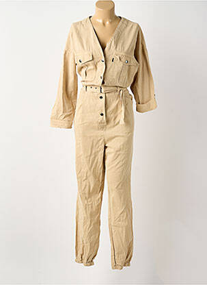 Combi-pantalon beige PULZ femme