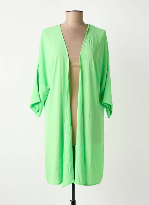 Gilet manches courtes vert SENSO femme