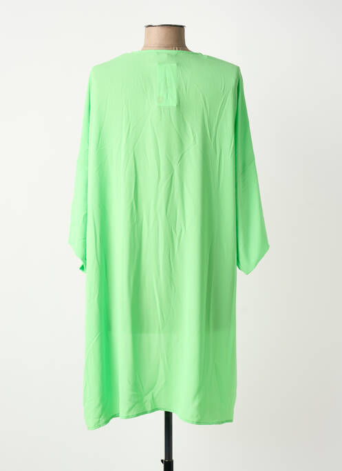 Gilet manches courtes vert SENSO femme