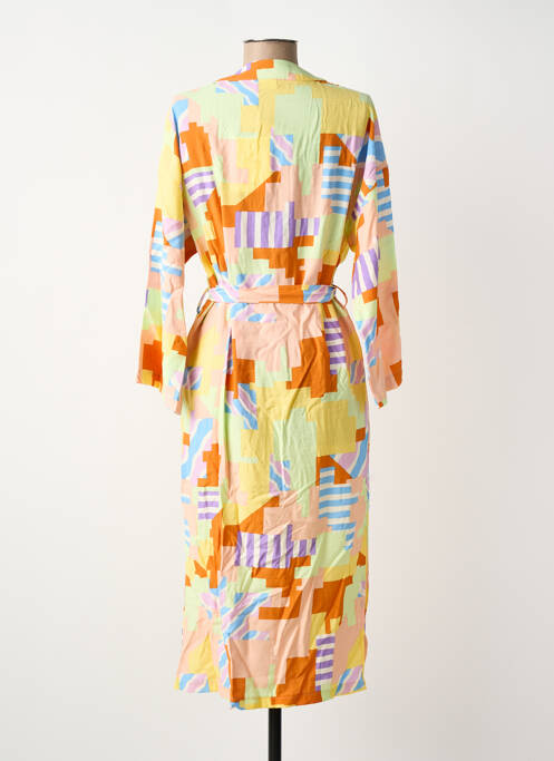 Robe longue jaune NUMPH femme