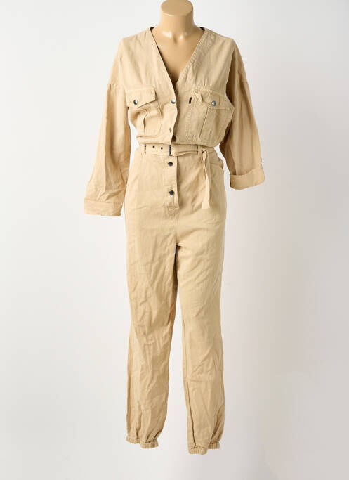 Combi-pantalon beige PULZ femme