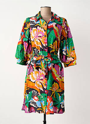 Robe courte vert MAISON SCOTCH femme