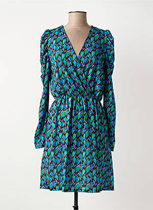 Robe courte vert MORGAN femme