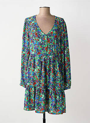 Robe mi-longue vert ONLY femme