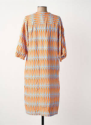 Robe courte orange TERRE BLEUE femme