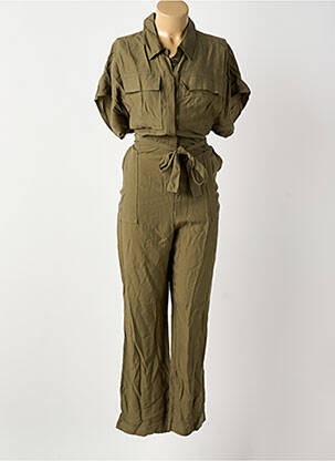 Combi-pantalon vert MANGO femme