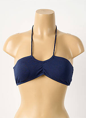 Maillot de bain 2 pièces bleu SHIWI femme