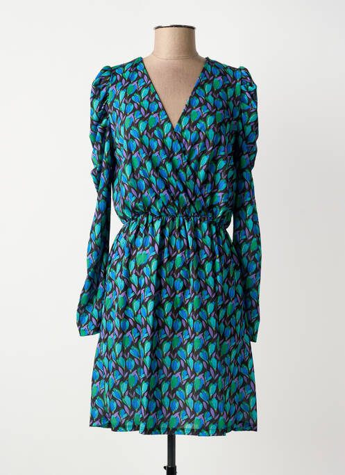 Robe courte vert MORGAN femme