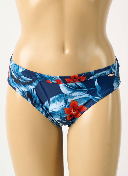 Bas de maillot de bain bleu SUPERDRY femme