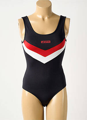 Maillot de bain 1 pièce noir LEVI'S femme