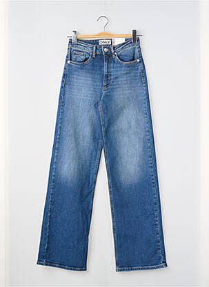 Jeans coupe large bleu ONLY femme