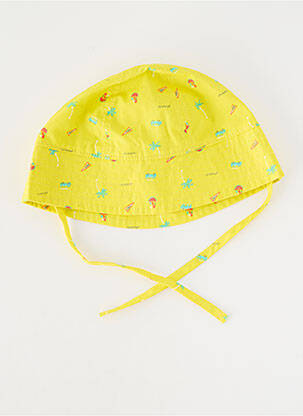 Casquette jaune ABSORBA enfant