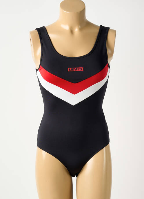 Maillot de bain 1 pièce noir LEVIS femme