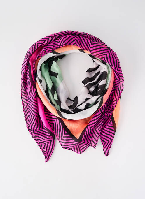 Foulard rose STREET ONE femme