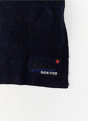 Echarpe bleu SUPERDRY homme
