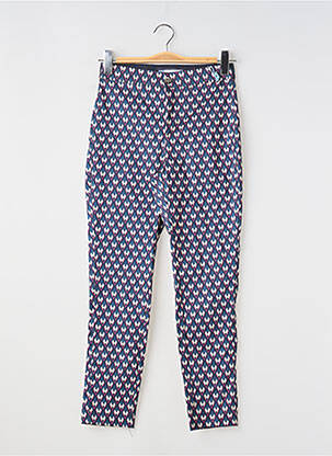 Pantalon chino bleu STREET ONE femme