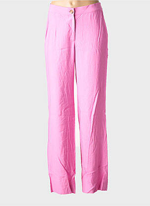 Pantalon large rose TERRE BLEUE femme