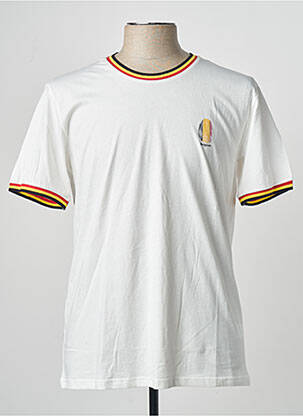 T-shirt blanc ZEB STYLE LAB  homme