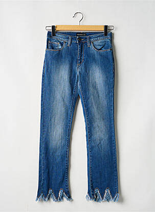 Pantalon 7/8 bleu ASTRID BLACK LABEL femme