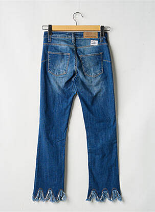 Pantalon 7/8 bleu ASTRID BLACK LABEL femme