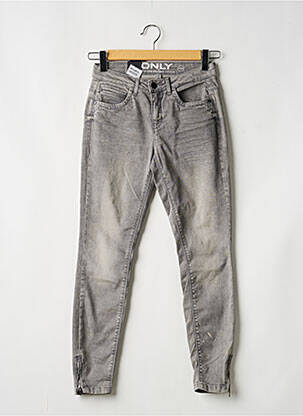 Jeans skinny gris ONLY femme
