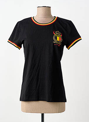 T-shirt noir ZEB STYLE LAB  femme