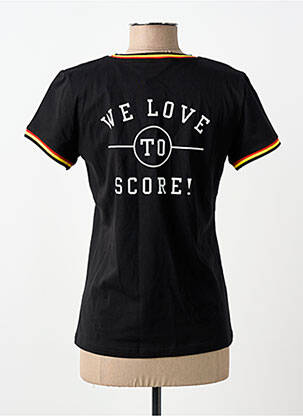 T-shirt noir ZEB STYLE LAB  femme