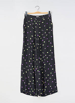Pantalon large noir ICHI femme