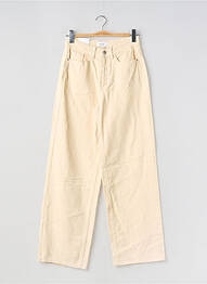 Jeans coupe large beige VILA femme