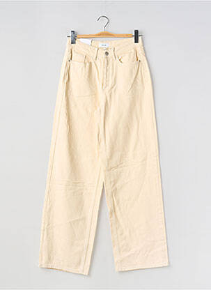 Jeans coupe large beige VILA femme