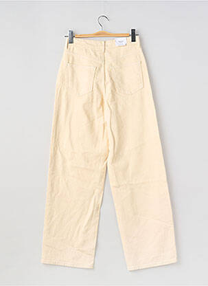 Jeans coupe large beige VILA femme