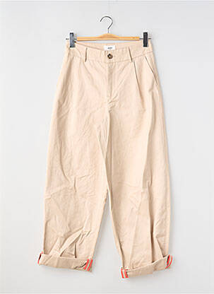 Pantalon droit beige OBJECT femme