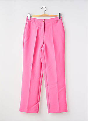 Pantalon droit rose ONLY femme