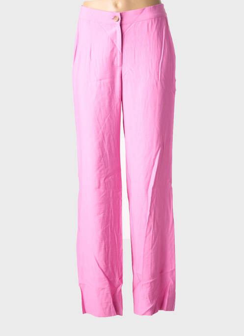 Pantalon large rose TERRE BLEUE femme